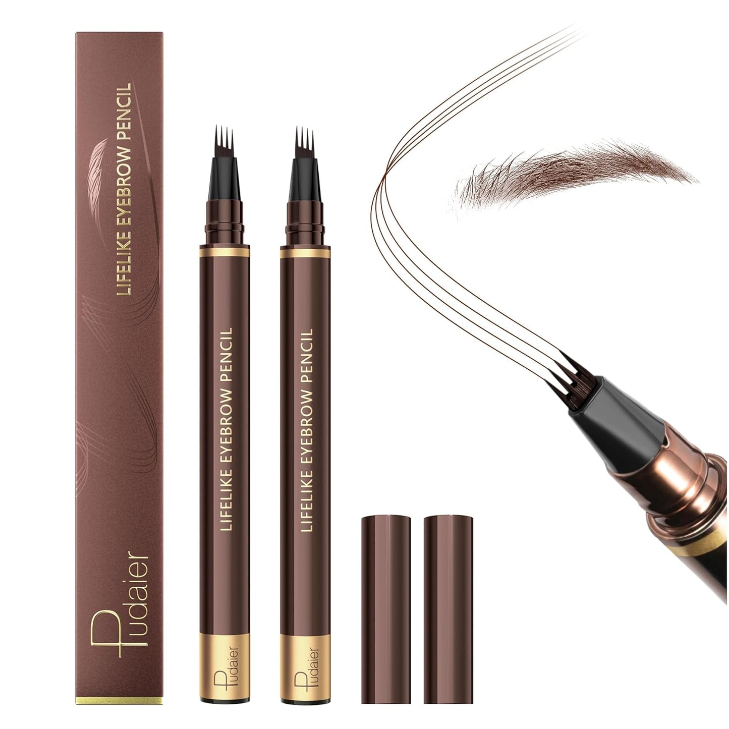 Lapiz microblandig para cejas y barba