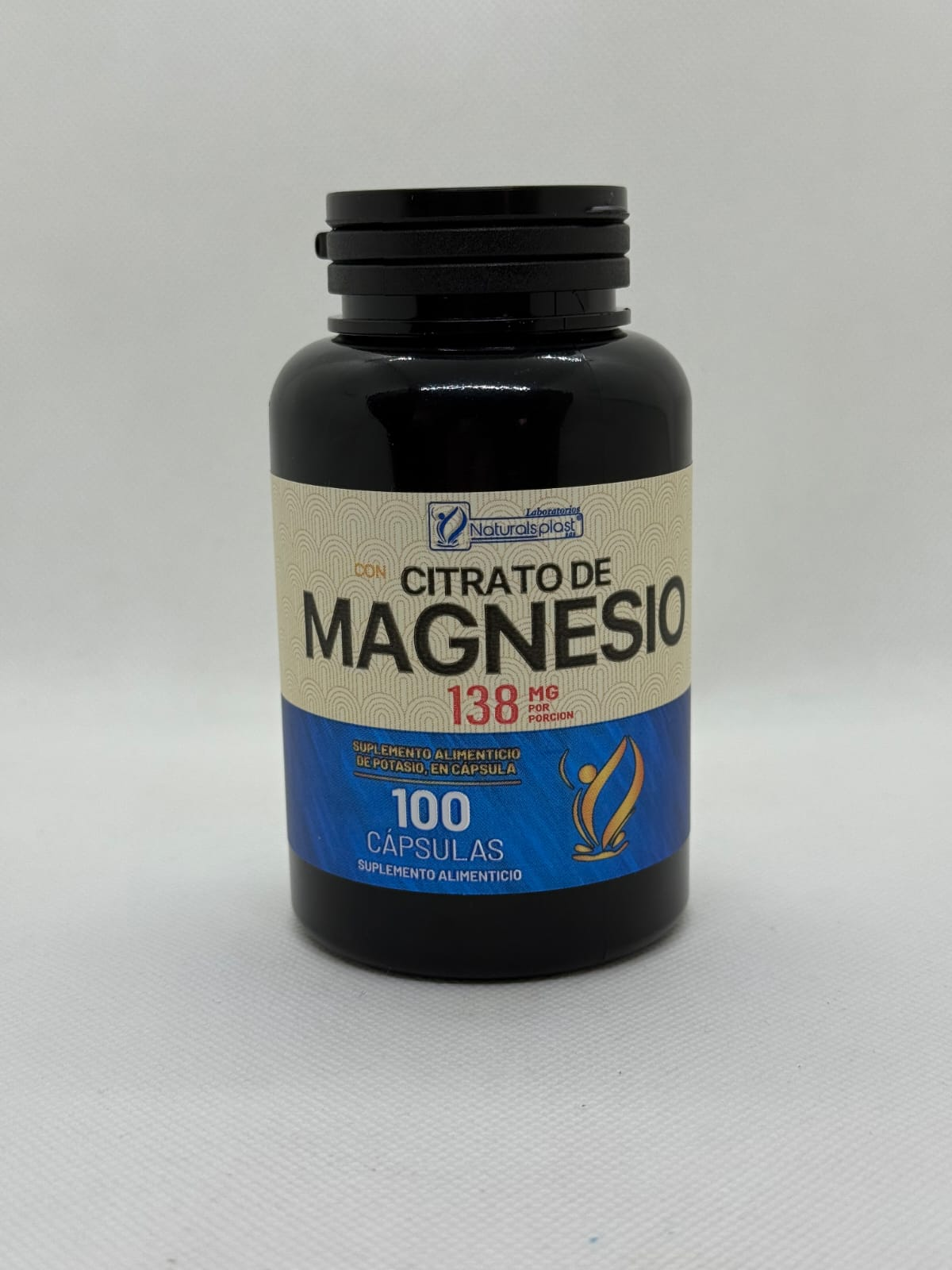 Citrato de Magnesio 100 Cápsulas