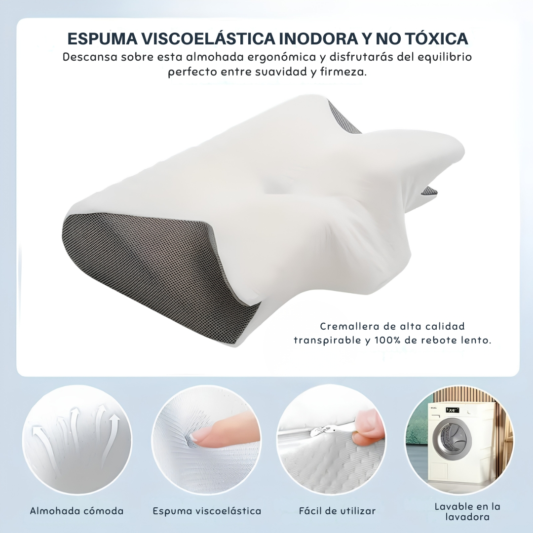 Almohada Ergonomica Viscoelastica