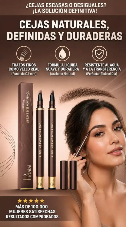 Lapiz microblandig para cejas y barba