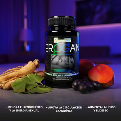 Erogan Elite 30 Caps – Máximo Rendimiento