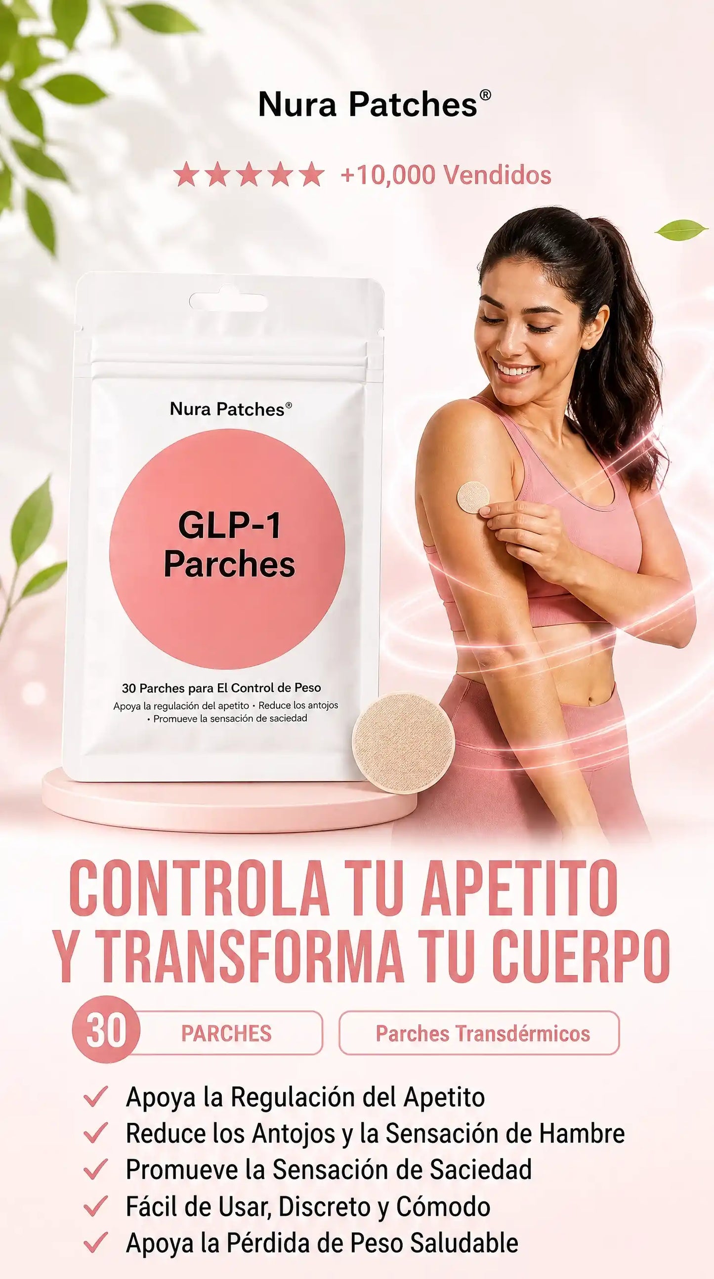 Parches Oceaura Glp1 Drop.