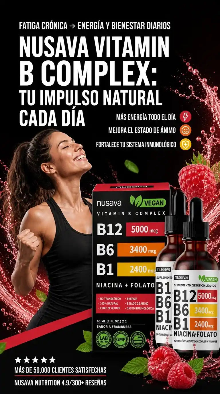 Nusava vitamin b complex 60ml x2