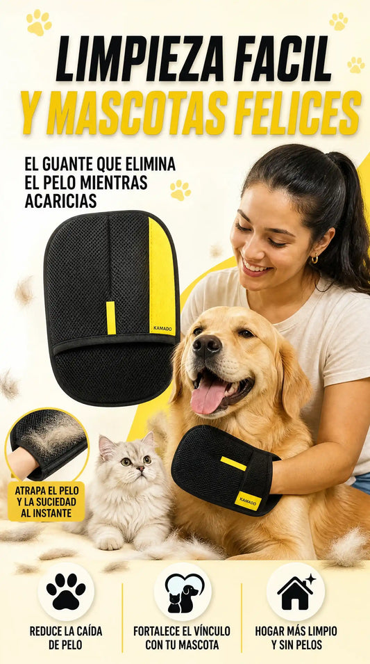 Guante quita pelusas