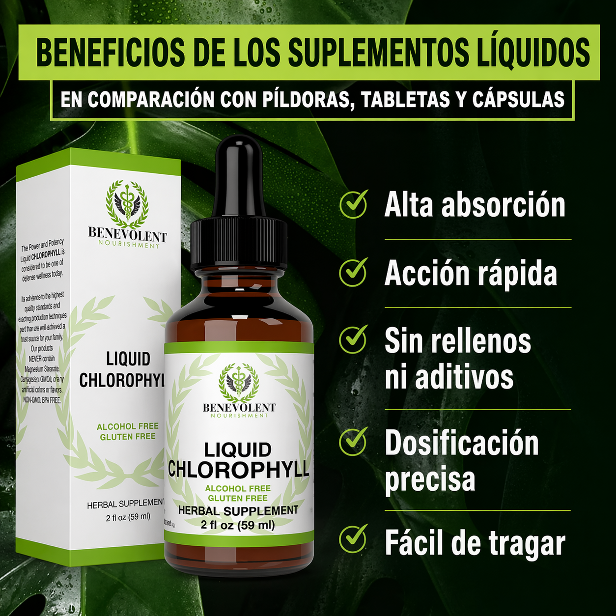 clorofila benevolent gotas