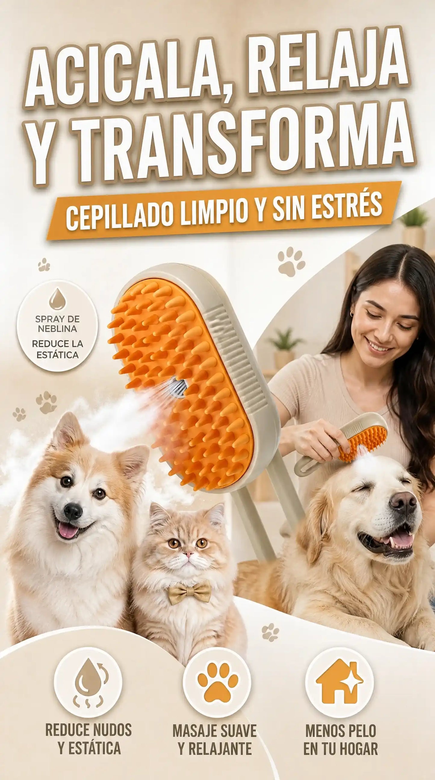 Cepillo De Mascota