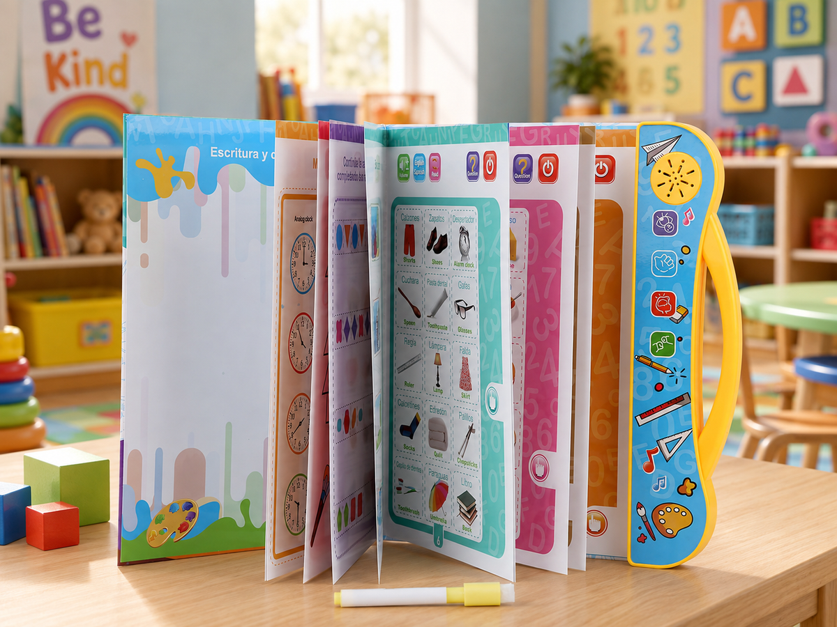 cuaderno bilingue de estudio