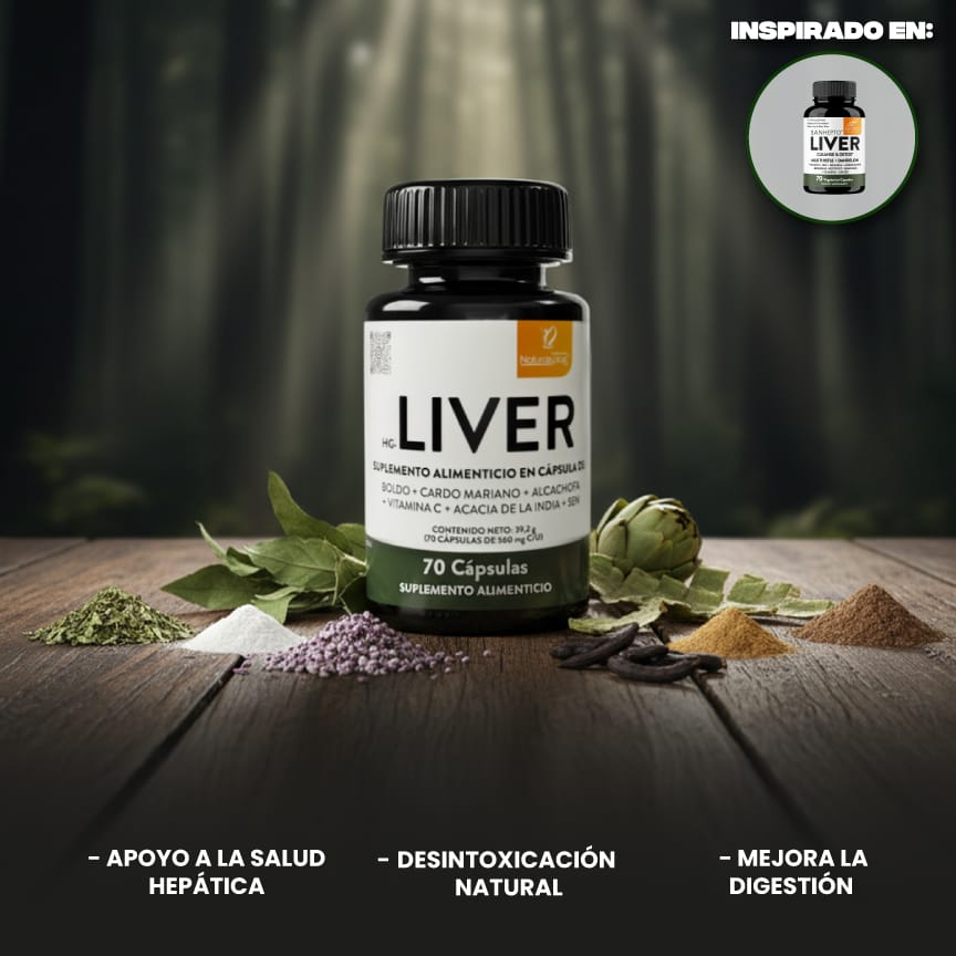 Liver: Apoyo para el Hígado 70 Cápsulas