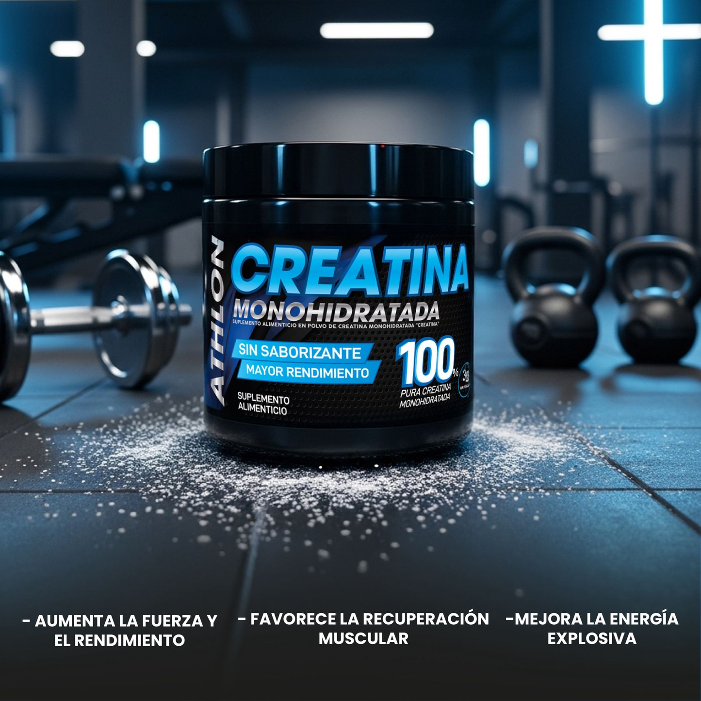Creatina 100% Monohidratada