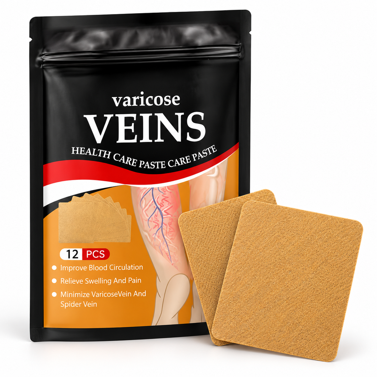 Parches para venas — Pack de 12 Unidades
